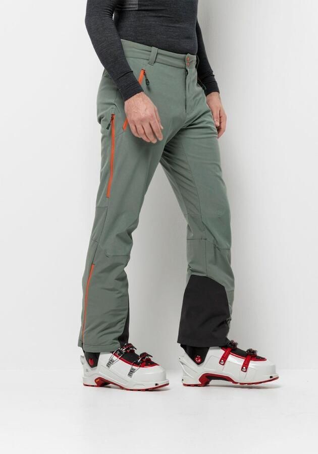 Jack Wolfskin Alpspitze Tour Pants Men Ski-softshellbroek Heren 46 hedge green Hedge Green - Foto 6