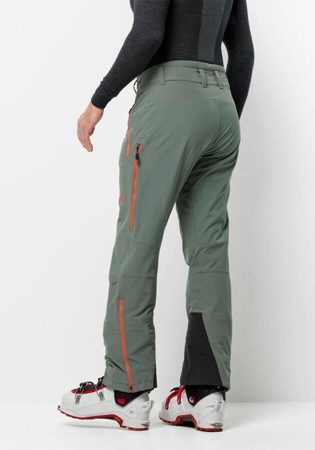 Jack Wolfskin Alpspitze Tour Pants Men Ski-softshellbroek Heren 46 hedge green Hedge Green