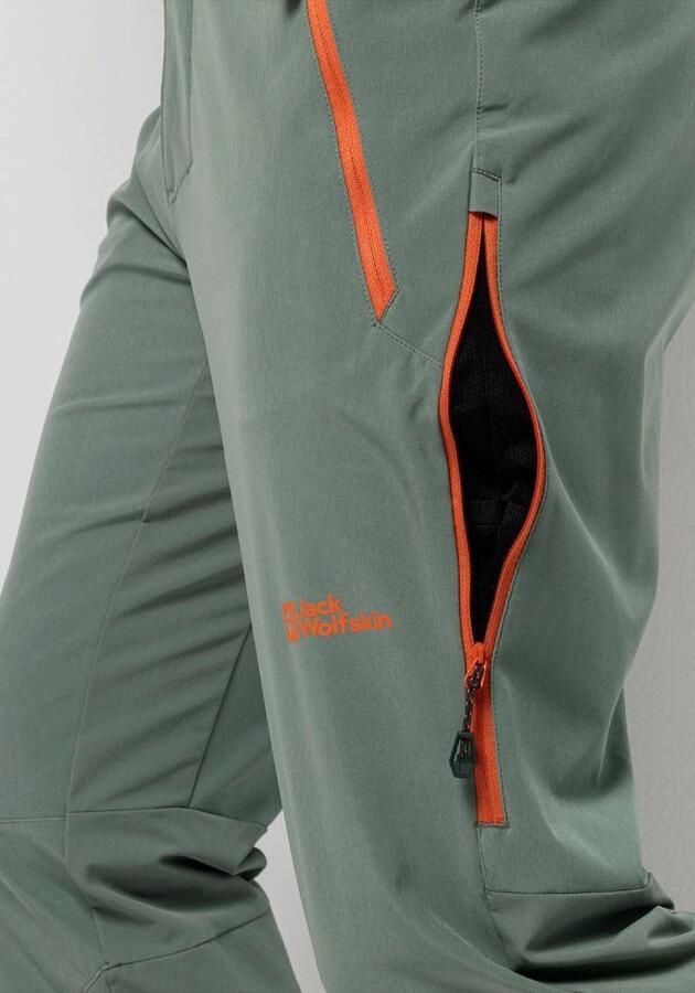 Jack Wolfskin Alpspitze Tour Pants Men Ski-softshellbroek Heren 46 hedge green Hedge Green - Foto 2