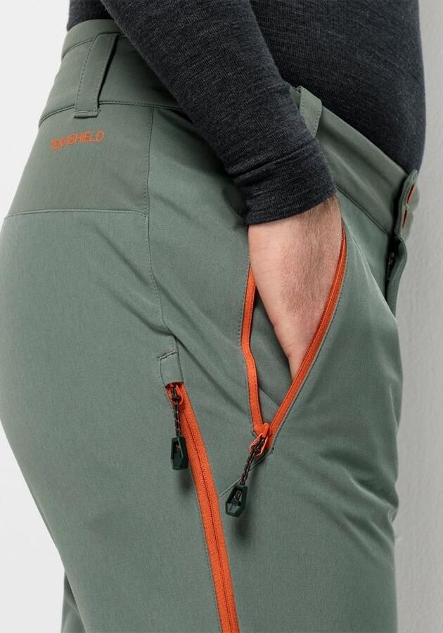 Jack Wolfskin Alpspitze Tour Pants Men Ski-softshellbroek Heren 46 hedge green Hedge Green - Foto 3
