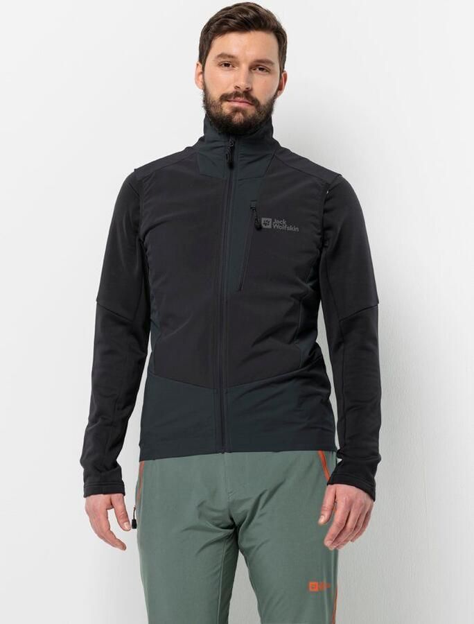 Jack Wolfskin Alpspitze Vest Men Softshellbodywarmer met RECCO -lokalisatiesysteem Heren XXL phantom - Foto 5