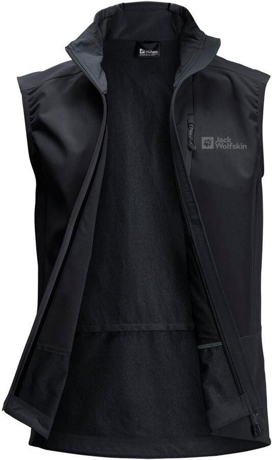 Jack Wolfskin Alpspitze Vest Men Softshellbodywarmer met RECCO -lokalisatiesysteem Heren XXL phantom - Foto 4