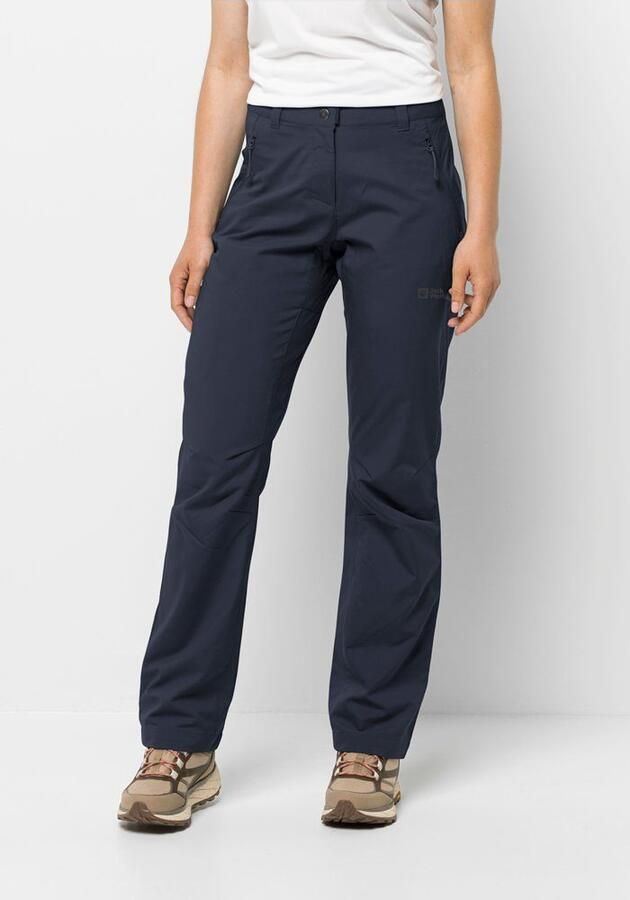 Jack Wolfskin Active Track Pants Women Softshell-wandelbroek Dames 34 blue night blue - Foto 4