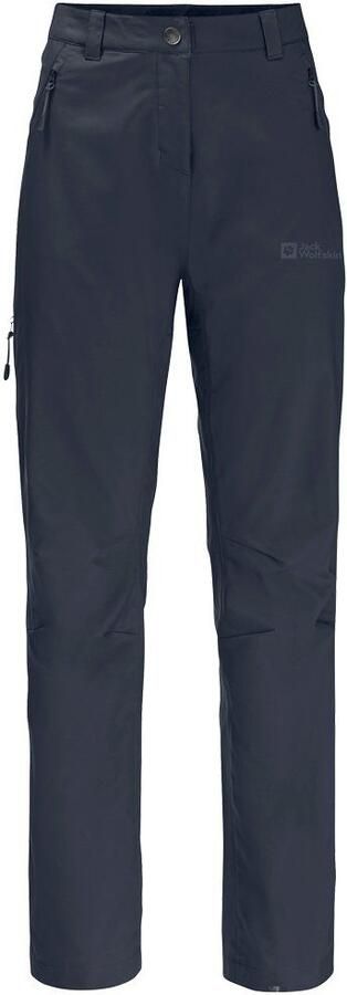 Jack Wolfskin Active Track Pants Women Softshell-wandelbroek Dames 34 blue night blue - Foto 3