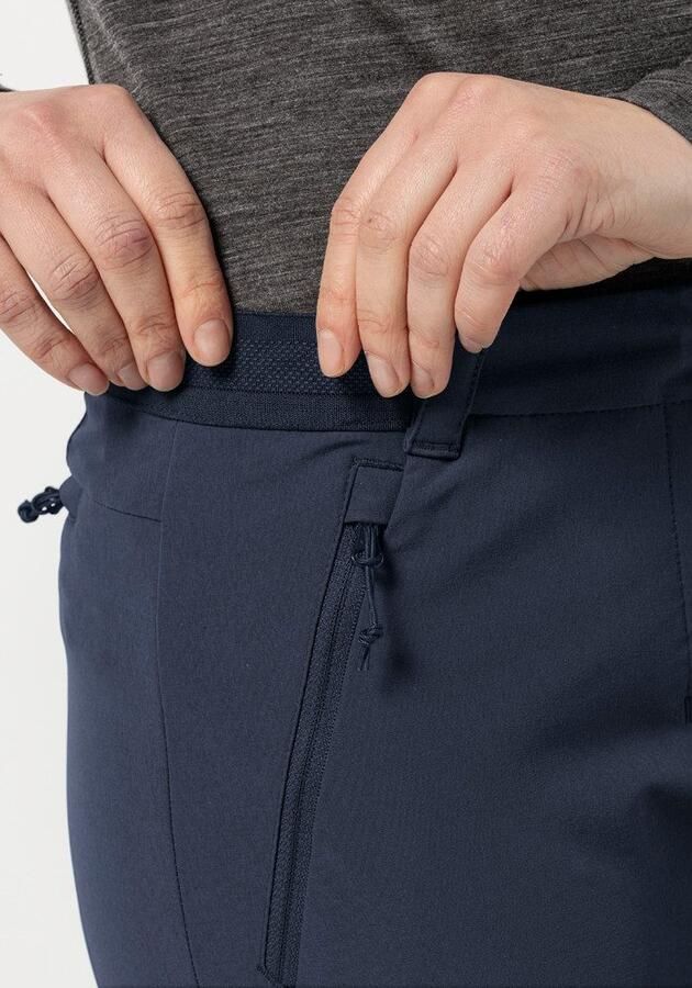 Jack Wolfskin Geigelstein Slim Pants Women Softshell-wandelbroek Dames 34 blue night blue - Foto 3