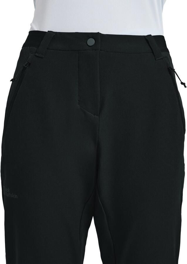 Jack Wolfskin Geigelstein Slim Pants Women Softshell-wandelbroek Dames 34 black - Foto 3