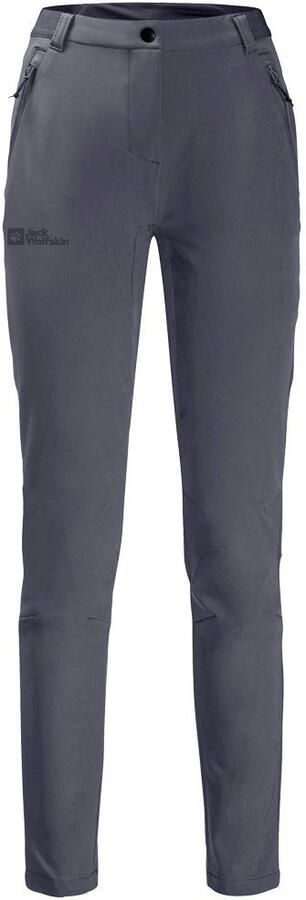 Jack Wolfskin Geigelstein Slim Pants Women Softshell-wandelbroek Dames 34 dolphin - Foto 4