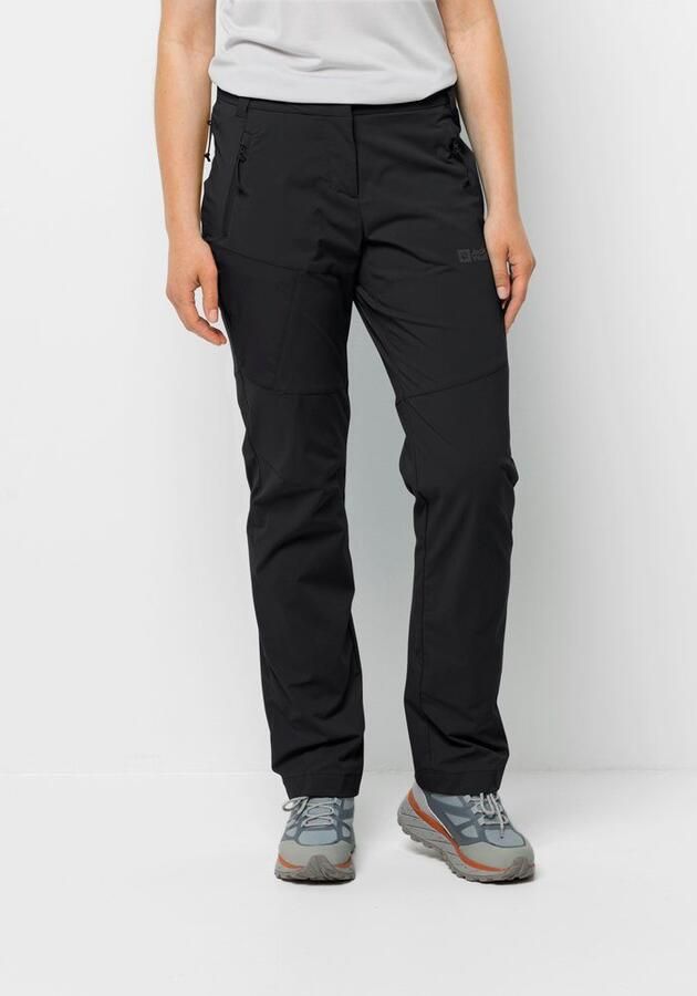Jack Wolfskin Glastal Pants Women Softshell-wandelbroek Dames 34 black - Foto 4