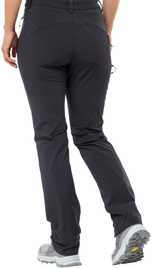 Jack Wolfskin Holdsteig Pants Women Softshell-wandelbroek Dames 34 black - Foto 6