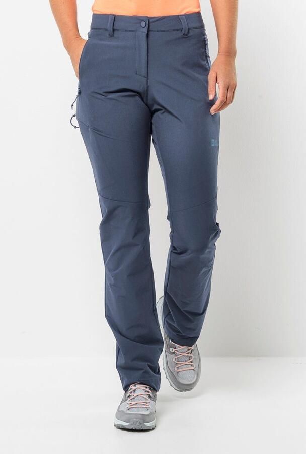 Jack Wolfskin Holdsteig Pants Women Softshell-wandelbroek Dames 34 evening sky Evening Sky - Foto 6