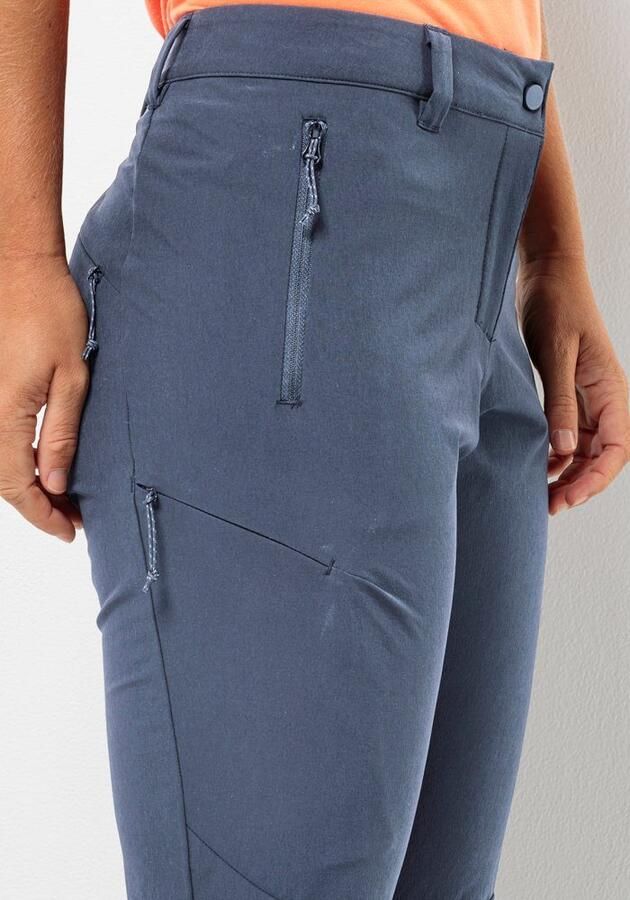 Jack Wolfskin Holdsteig Pants Women Softshell-wandelbroek Dames 34 evening sky Evening Sky - Foto 2