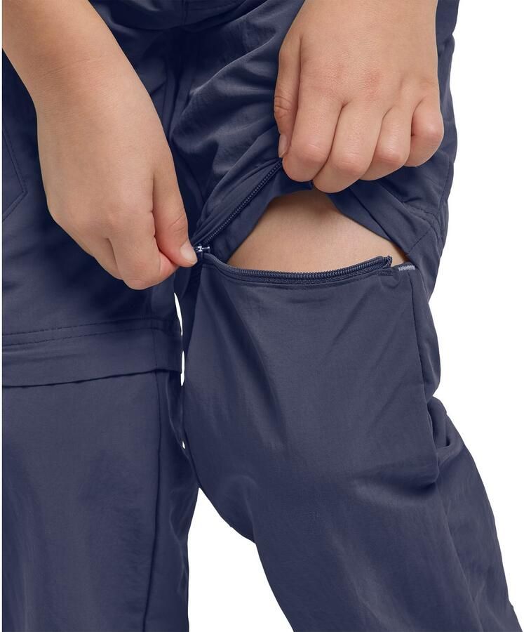 Jack Wolfskin Safari Zip Off Pants Kids Zip-Off-broek kinderen 104 blue night blue - Foto 2