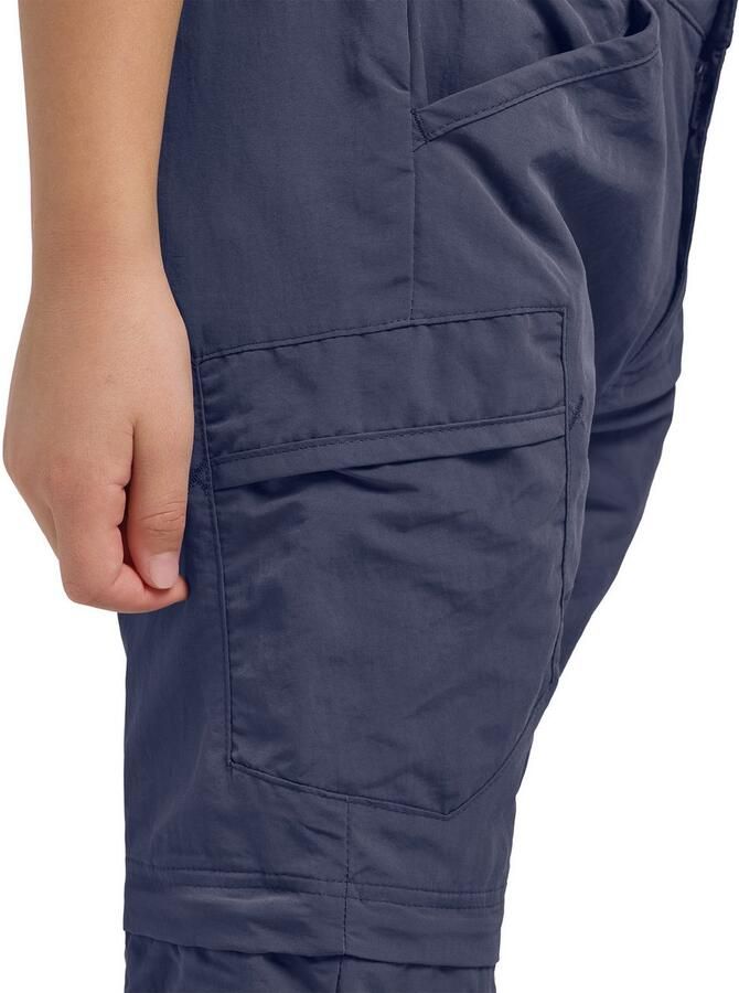 Jack Wolfskin Safari Zip Off Pants Kids Zip-Off-broek kinderen 104 blue night blue - Foto 3