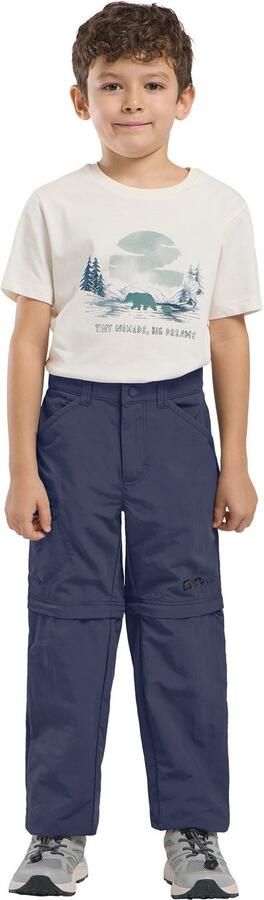 Jack Wolfskin Safari Zip Off Pants Kids Zip-Off-broek kinderen 104 blue night blue - Foto 8