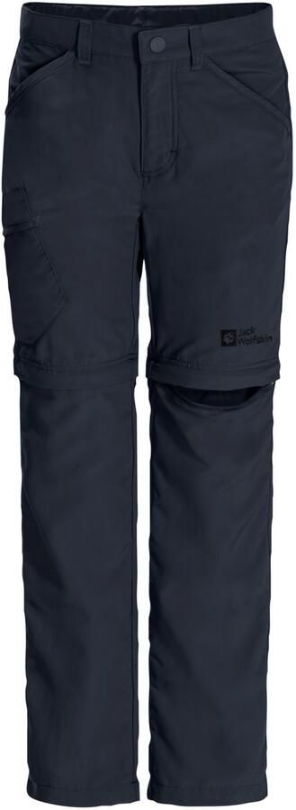 Jack Wolfskin Safari Zip Off Pants Kids Zip-Off-broek kinderen 104 blue night blue - Foto 6