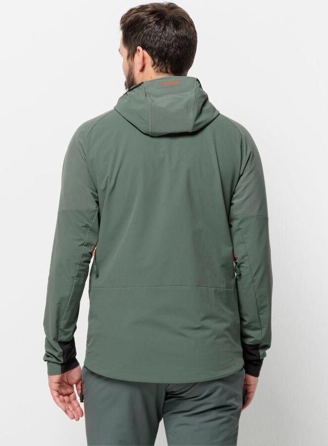 Jack Wolfskin Alpspitze Hoody Men Ski-softshelljack Heren XXL hedge green Hedge Green - Foto 2