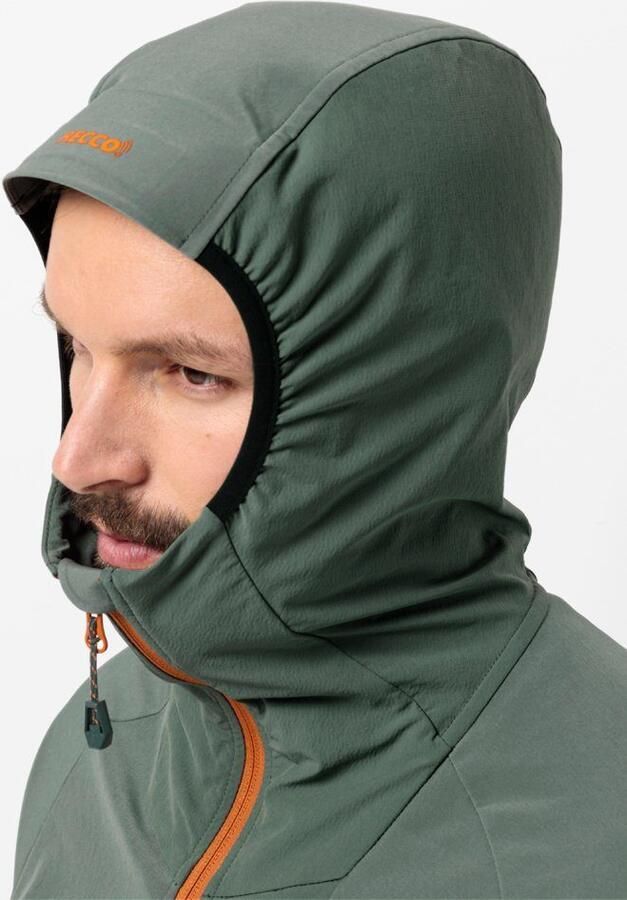 Jack Wolfskin Alpspitze Hoody Men Ski-softshelljack Heren XXL hedge green Hedge Green - Foto 6