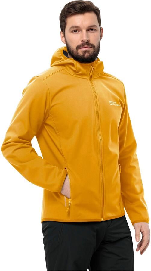 Jack Wolfskin Softshell-jack BORNBERG HOODY Ademend licht overgangsjas - Foto 5