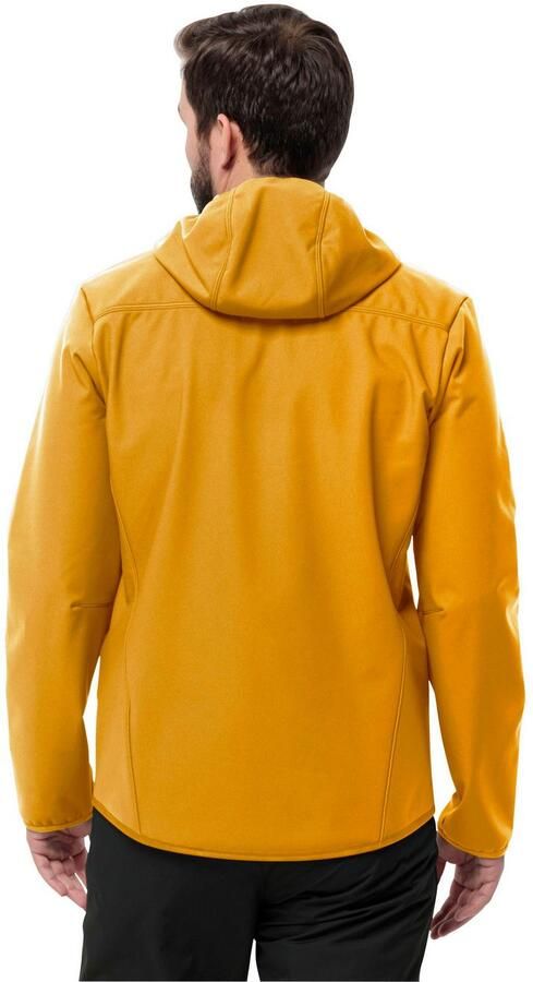 Jack Wolfskin Softshell-jack BORNBERG HOODY Ademend licht overgangsjas - Foto 4