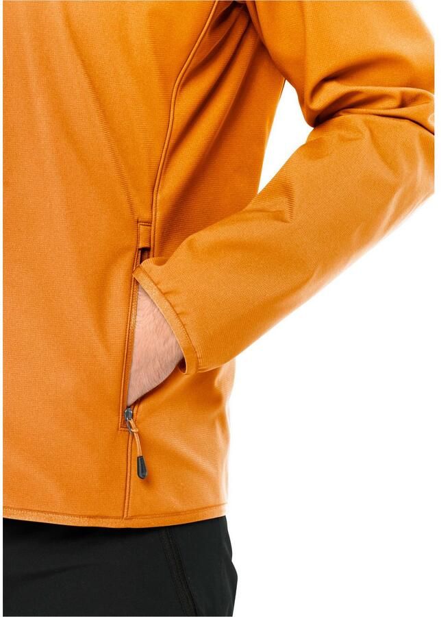 Jack Wolfskin Softshell-jack BORNBERG HOODY Ademend licht overgangsjas - Foto 2