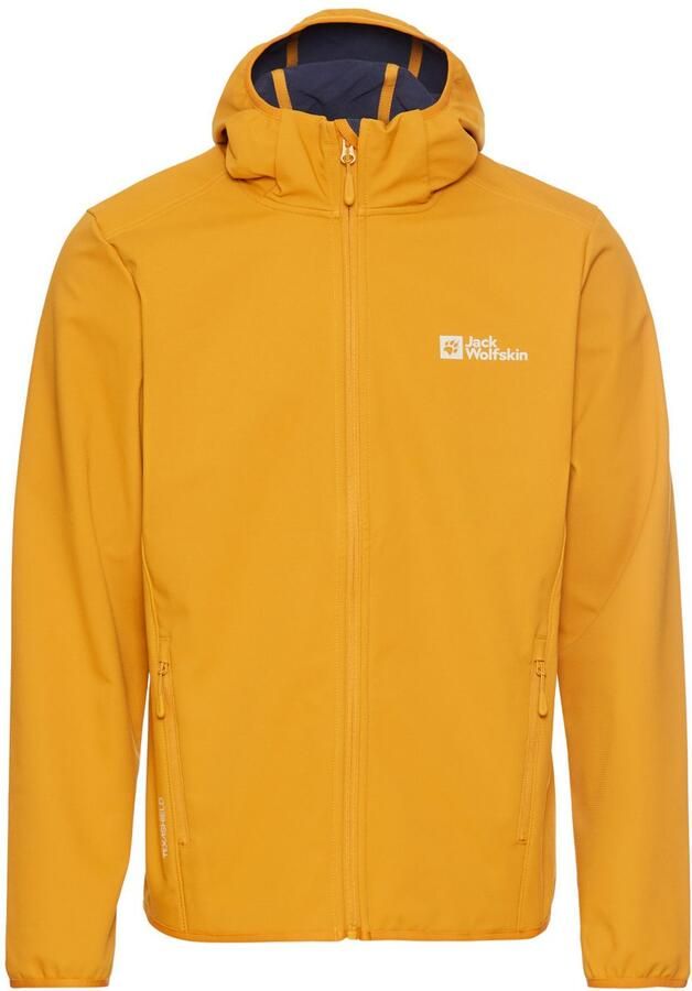 Jack Wolfskin Softshell-jack BORNBERG HOODY Ademend licht overgangsjas - Foto 3