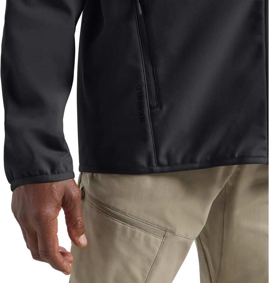 Jack Wolfskin Softshell-jack BORNBERG HOODY Ademend licht overgangsjas - Foto 2