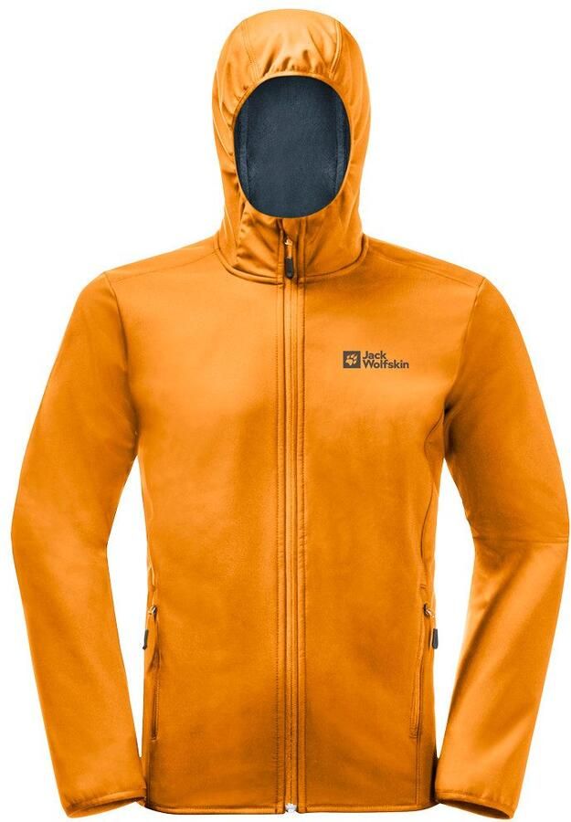 Jack Wolfskin Softshell-jack BORNBERG HOODY Ademend licht overgangsjas - Foto 4
