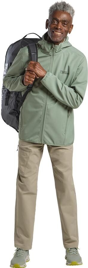 Jack Wolfskin Bornberg Hoody Men Softshelljack Heren XXXL eucalyptus - Foto 6