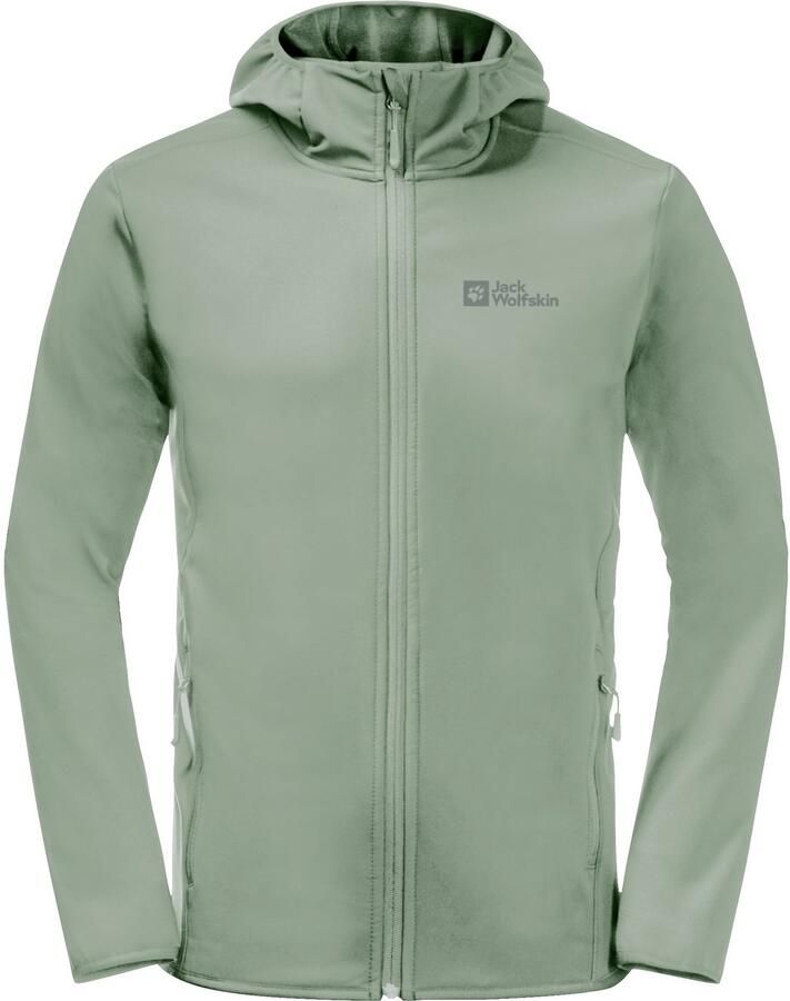 Jack Wolfskin Bornberg Hoody Men Softshelljack Heren XXXL eucalyptus - Foto 3