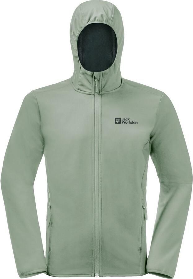Jack Wolfskin Bornberg Hoody Men Softshelljack Heren XXXL eucalyptus - Foto 4