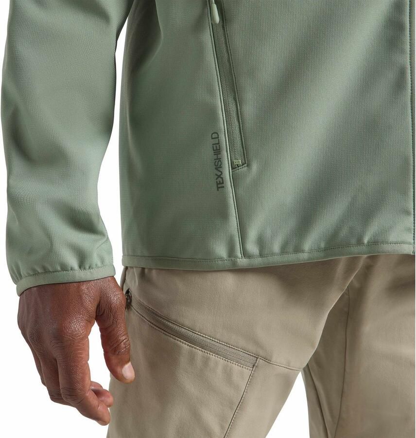 Jack Wolfskin Bornberg Hoody Men Softshelljack Heren XXXL eucalyptus - Foto 2