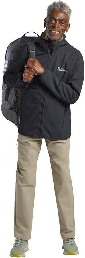 Jack Wolfskin Bornberg Hoody Men Softshelljack Heren XXXL phantom chartreuse phantom chartreuse - Foto 6