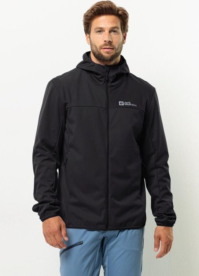 Jack Wolfskin Feldberg Hoody Men Softshelljack Heren XXXL black - Foto 5