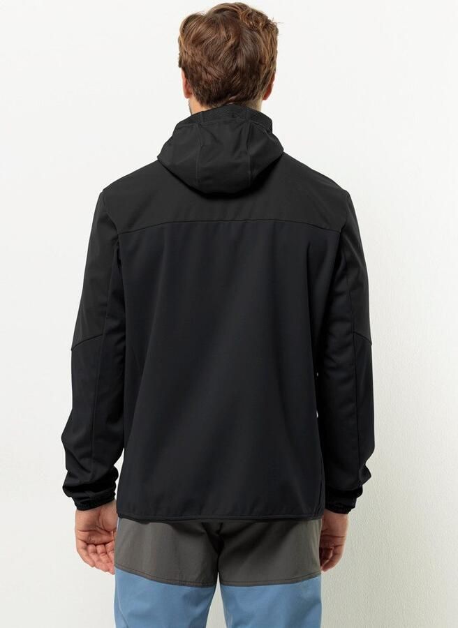 Jack Wolfskin Feldberg Hoody Men Softshelljack Heren XXXL black