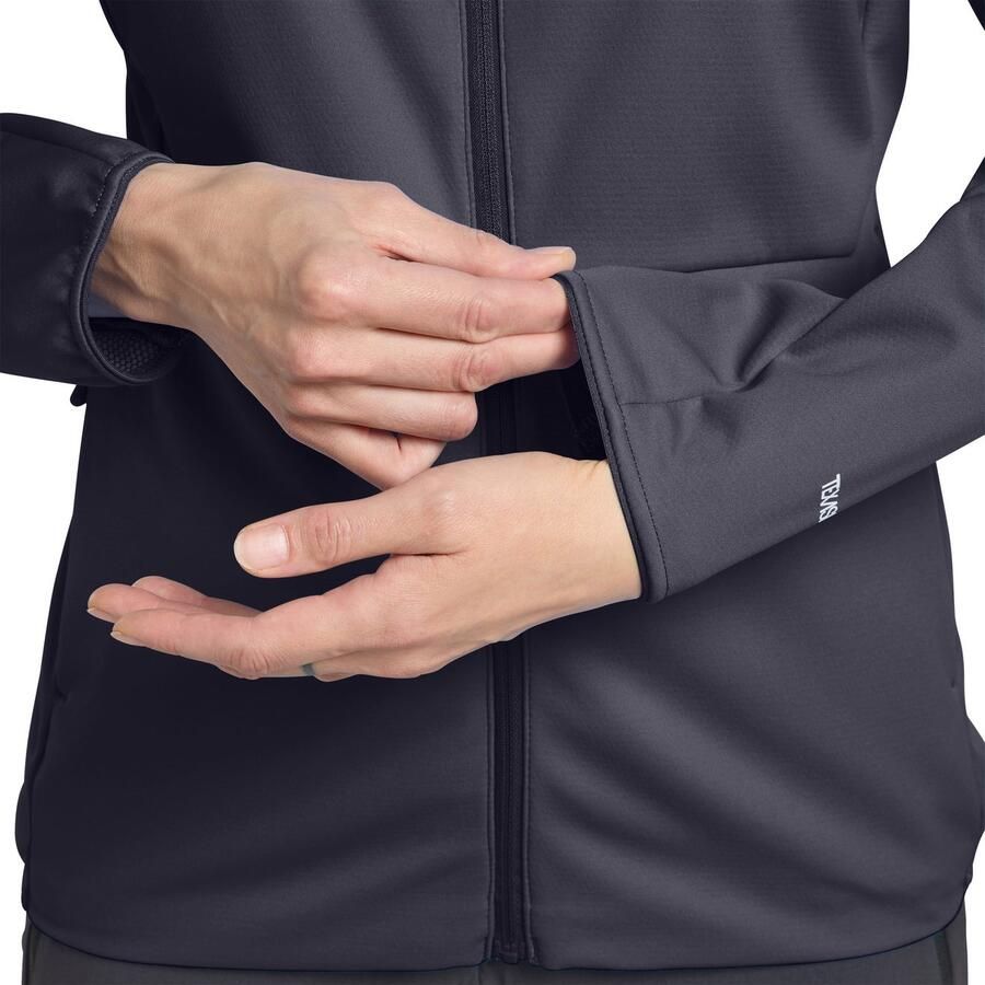 Jack Wolfskin Softshell-jack FELDBERG HOODY W Verwarmend ademend overgangsjas - Foto 10