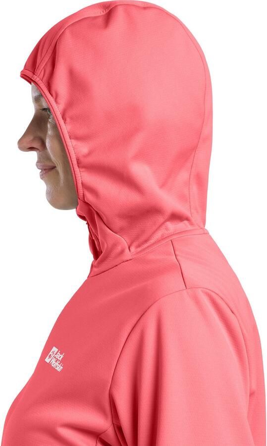 Jack Wolfskin Feldberg Hoody Women Softshelljack Dames XXL sunset coral sunset coral - Foto 4