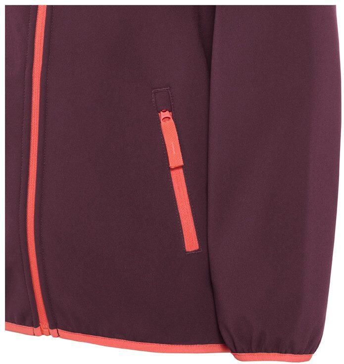 Jack Wolfskin Fourwinds Jacket Kids Softshelljack Kinderen 104 amaranth - Foto 6