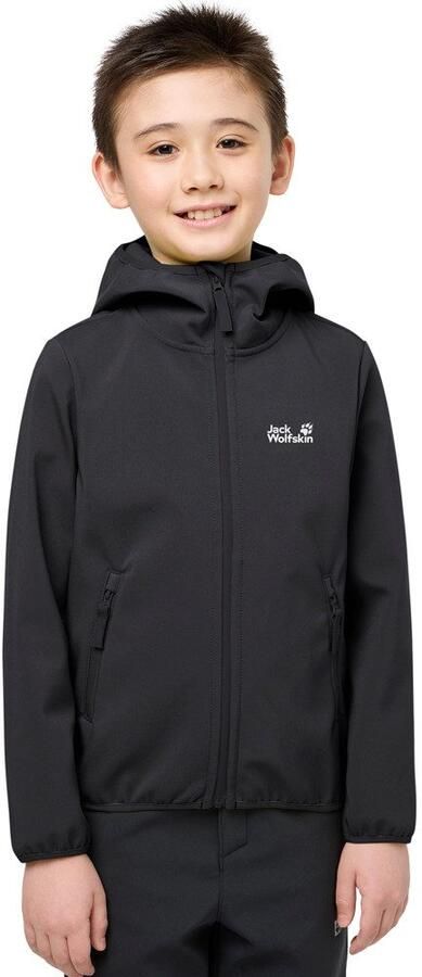 Jack Wolfskin Fourwinds Jacket Kids Softshelljack Kinderen 104 black - Foto 10