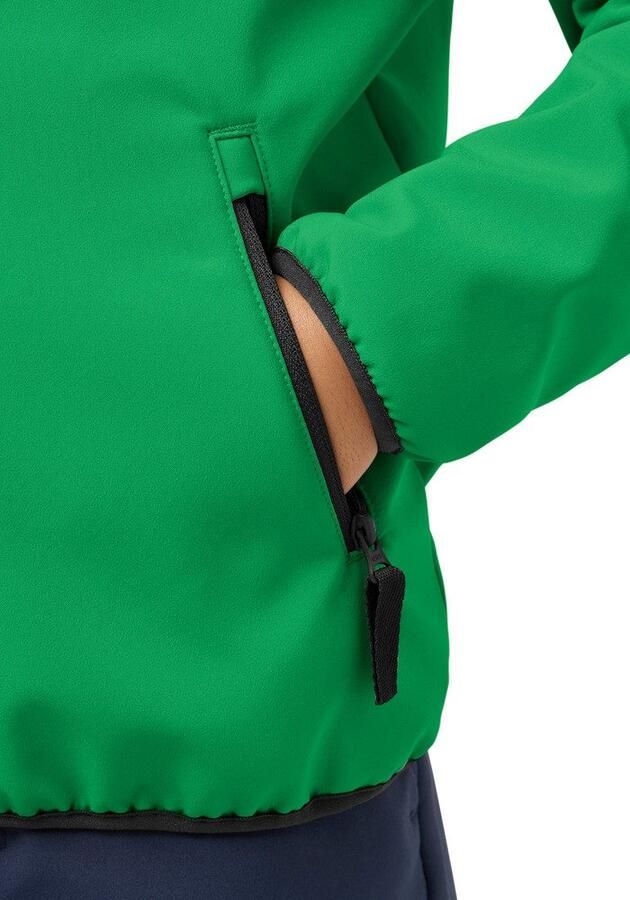 Jack Wolfskin Softshell-jack FOURWINDS JACKET KIDS Winddicht waterafstotend ade d tussenjas voor kinderen - Foto 2