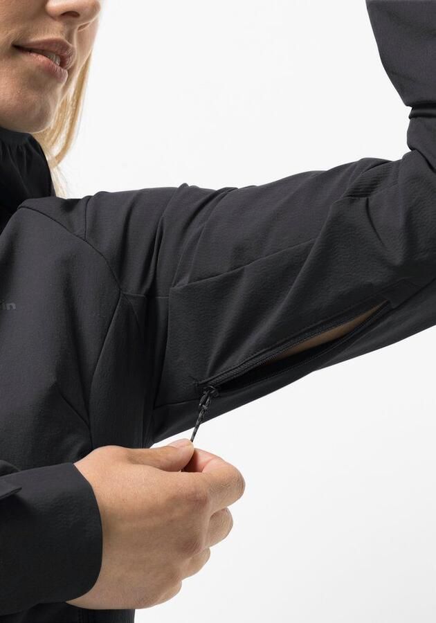 Jack Wolfskin Kammweg Jacket Women Trekking-softshelljack Dames XXL black - Foto 4