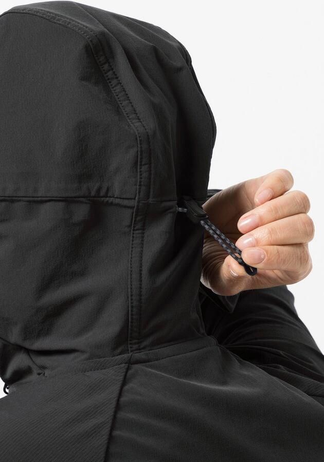 Jack Wolfskin Kammweg Jacket Women Trekking-softshelljack Dames XXL black - Foto 6