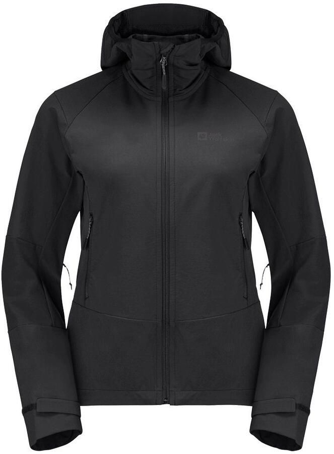 Jack Wolfskin Kammweg Jacket Women Trekking-softshelljack Dames XXL black - Foto 3
