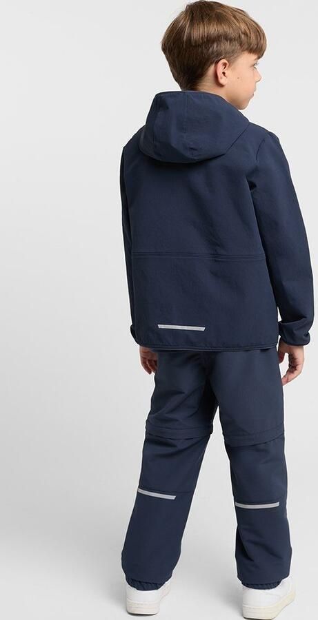 Jack Wolfskin Solyd Jacket Kids Softshelljack kids 104 blue night blue - Foto 4