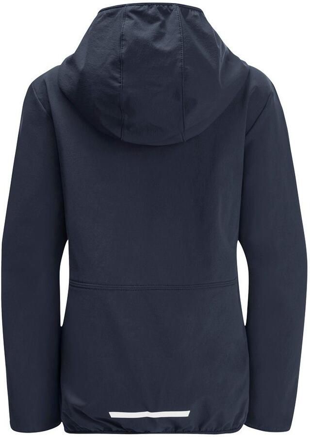 Jack Wolfskin Solyd Jacket Kids Softshelljack kids 104 blue night blue