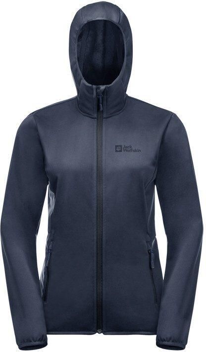 Jack Wolfskin Windhain Hoody Women Jack voor- en najaar Dames XXL blue night blue - Foto 3