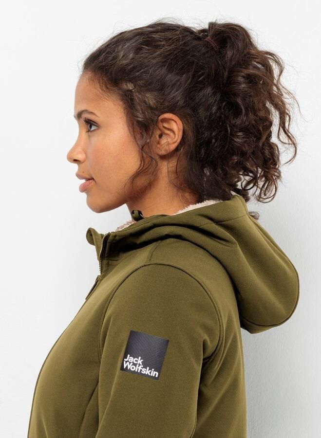 Jack Wolfskin Windland Coat Women Softshelljas Dames XXL cottage - Foto 2