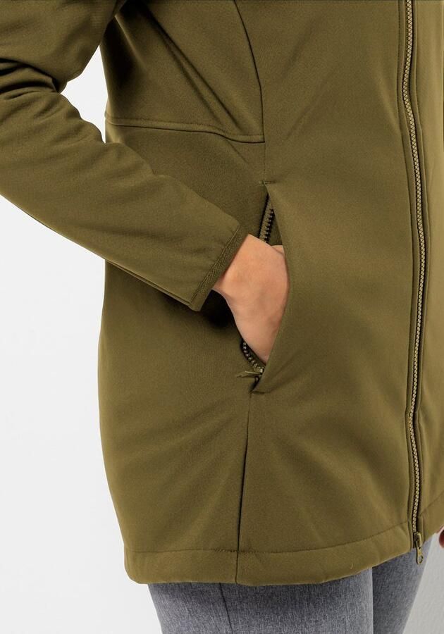 Jack Wolfskin Windland Coat Women Softshelljas Dames XXL cottage - Foto 4