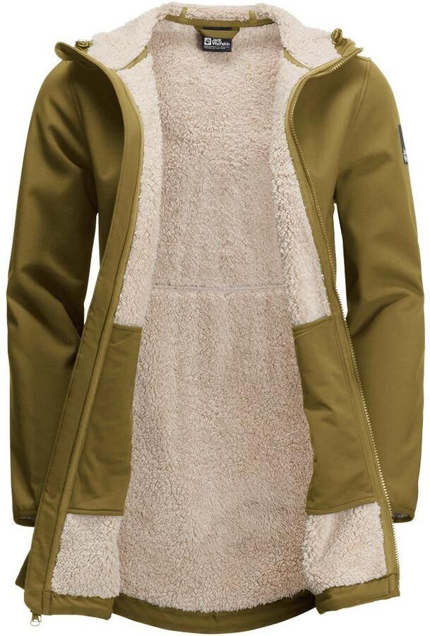 Jack Wolfskin Windland Coat Women Softshelljas Dames XXL cottage - Foto 5