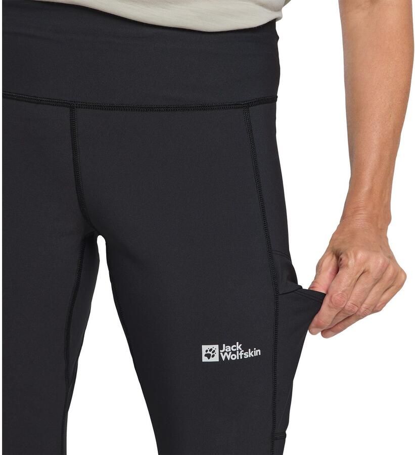 Jack Wolfskin Kammweg Tights Women Trekking-broek Dames XXL black