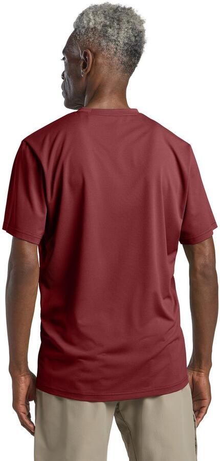 Jack Wolfskin Delgami S|S Men Functioneel shirt Heren 2XL deep ruby Deep Ruby - Foto 4